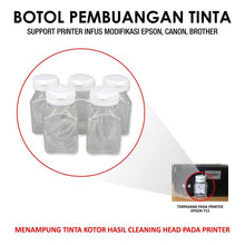 Load image into Gallery viewer, Botol Pembuangan 100 ML Printer Infus Modifikasi Epson Canon Brother