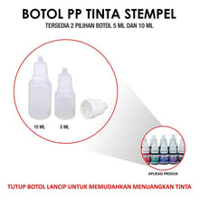 Load image into Gallery viewer, Botol PP Untuk Tinta Stempel