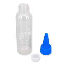 Load image into Gallery viewer, Botol Lancip PET Tutup Warna 100 ML Cyan