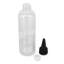 Load image into Gallery viewer, Botol Lancip PET Tutup Warna 250 ML Black