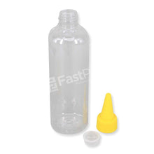 Load image into Gallery viewer, Botol Lancip PET Tutup Warna 250 ML Yellow