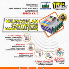 Load image into Gallery viewer, Cartridge CISS Epson C110