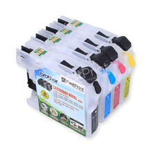 Load image into Gallery viewer, Cartridge MCISS Refillable Brother DCP J100, J105, J200, J2510, 3520, 3720 Kosongan Plus Chip Model Pendek