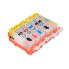 Load image into Gallery viewer, Cartridge MCISS Refillable Canon IP4970, IP4870, IP6550, IX6500, IX6560, MG5170 Kosongan