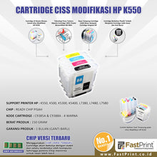 Load image into Gallery viewer, Cartridge CISS HP Officejet Pro K550, K500, K5300, K5400, L7380, L7480, L7580
